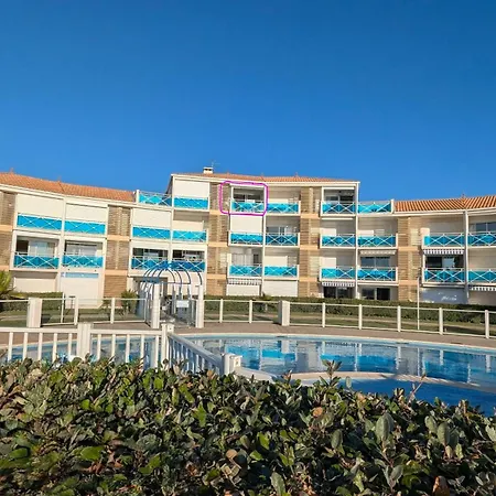Apartment T2 Avec Vue Imprenable, Parking, Piscine Frontignan
